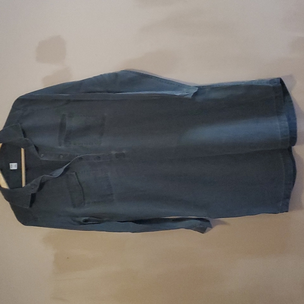 Old Navy Casual Denim Midi Dress